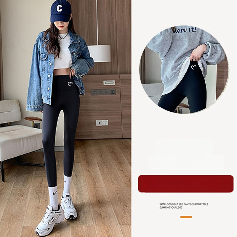 Moteriški jogos legginai – liesus kirpimas, aukšta elastė, plonas, kvėpuojantis poliesterio-elastano mišinys, vienspalvis raštas