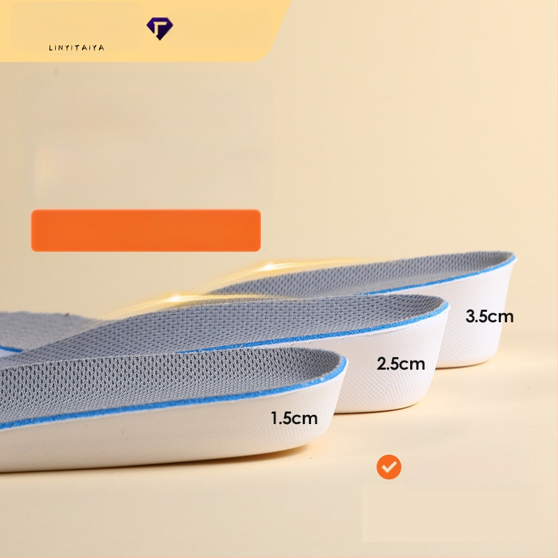 Nematomas aukštinimo įdėklas su paslėptu kulnu, EVA, visas įdėklas, tinka vyrams ir moterims