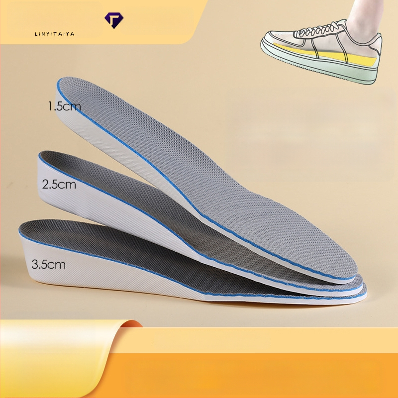 Nematomas aukštinimo įdėklas su paslėptu kulnu, EVA, visas įdėklas, tinka vyrams ir moterims