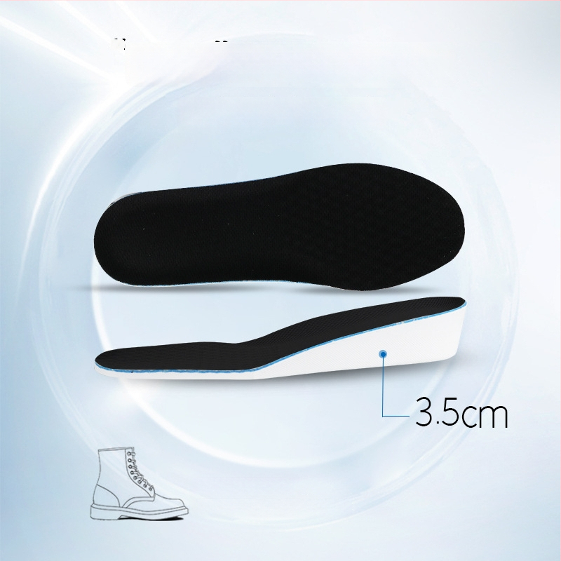 Nematomas aukštinimo įdėklas su paslėptu kulnu, EVA, visas įdėklas, tinka vyrams ir moterims