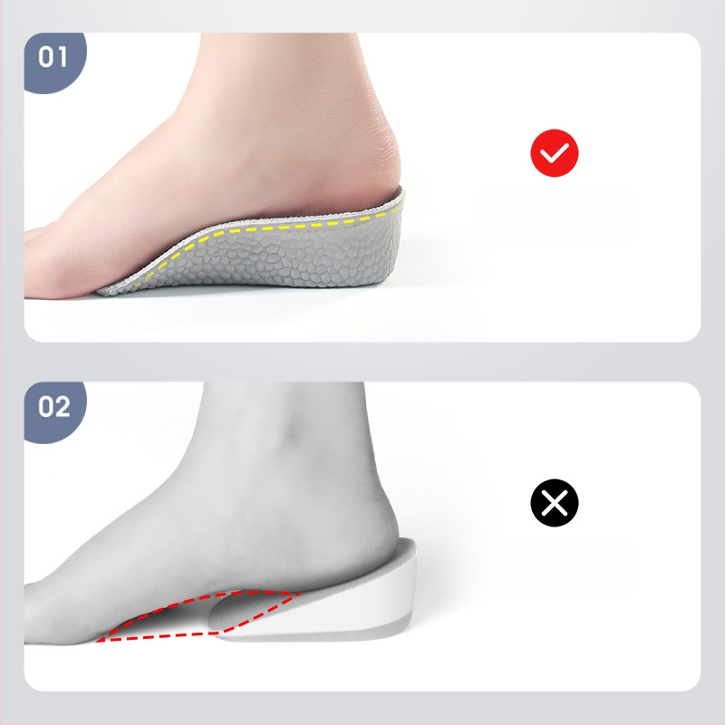 Kėlimo vidpadžiai šlepetėms, nematomi vidiniai pakėlimai, arkos parama, pavasario naudojimui