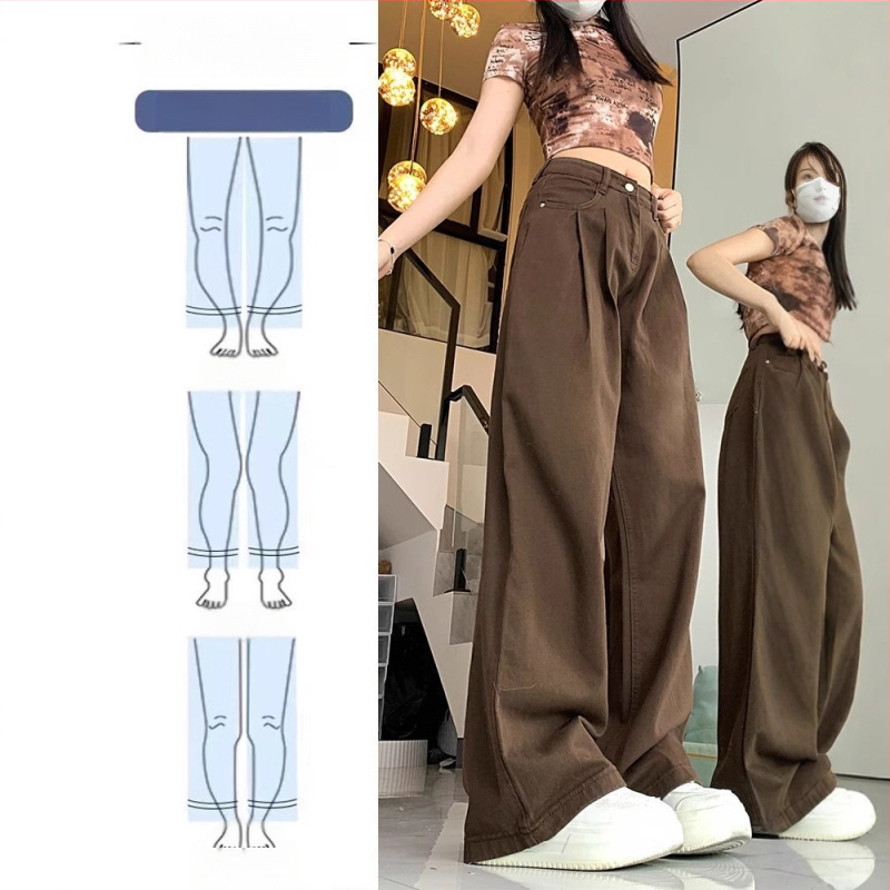 Džinsi no denima ar platām kājām, augsts viduklis, garums līdz grīdai, mikroelastība