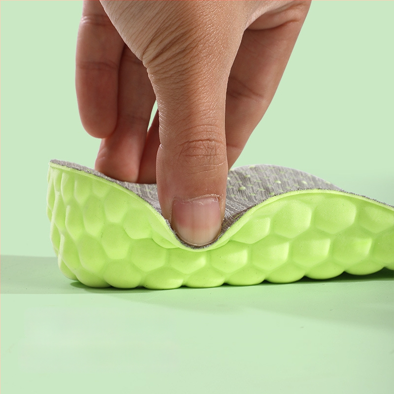 Masažo pakylėjimo įdėklas vyrams ir moterims, nematoma pusė kilstelėto įdėklo, arkos palaikymas, kvėpuojantis PU, vidinis aukštis 1.5/2.5/3.5 cm