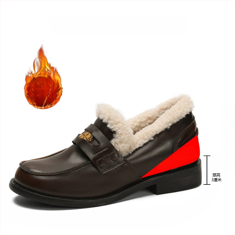 Mary Jane kurpes ar apaļu purnu, vidējā papēža augstums 3-5 cm, augšējais materiāls: Super Fiber, iekšējais pacēlums 5 cm, japāņu stils