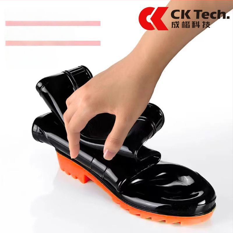 Unisex PVC lietaus batai, pramoniniai aukšti, neslidūs ir dėvėjimo atsparūs, vandeniui atsparūs ir kvėpuojantys, modelis CKF-718