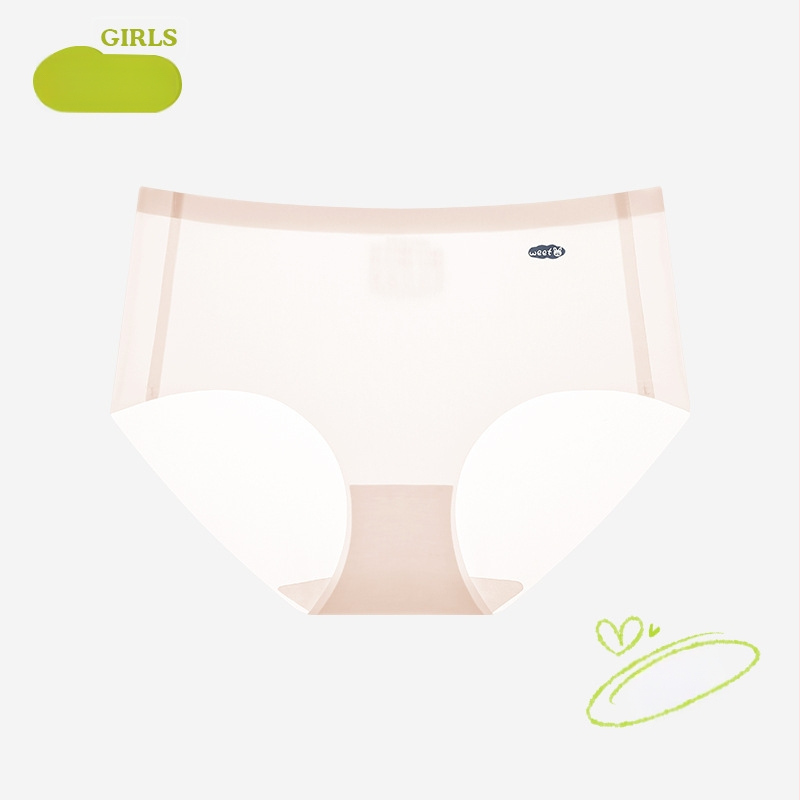 Ženske gaćice od ice silk, antibakterijske, brzo sušeće, bešivne, prozračne, srednje visoki pojas, tanke