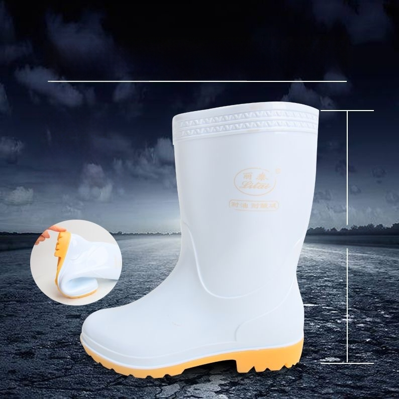 Sanitaarjalanõud toiduainetetööstusele – libisemiskindlad, õli- ja keemiatõrged PVC (Bränd: Tianjin Lita)