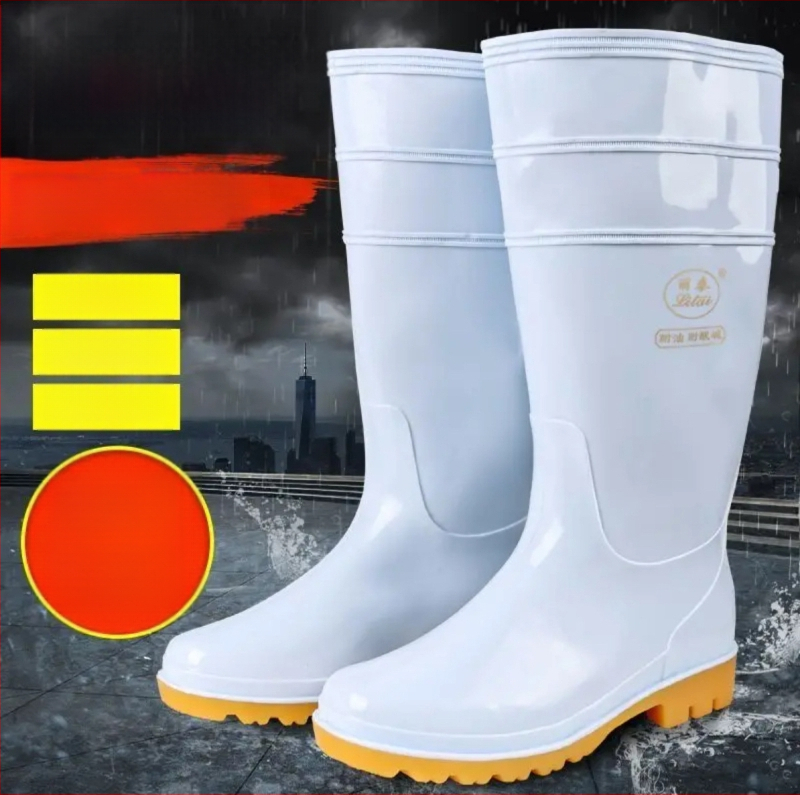 Sanitaarjalanõud toiduainetetööstusele – libisemiskindlad, õli- ja keemiatõrged PVC (Bränd: Tianjin Lita)