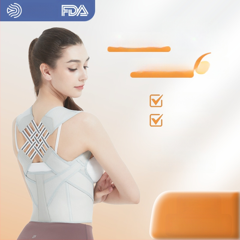 Pulan's 3X-H Nugaros tiesinimo diržas su atveriamais pečiais ir juosmens palaikymu – plona versija, FDA sertifikuota