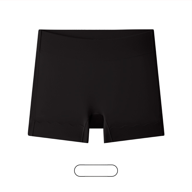 Nailono boxeriai be pėdsakų efekto, pakelia sėdmenis, pilvo įtampa, vidutinė juosmens