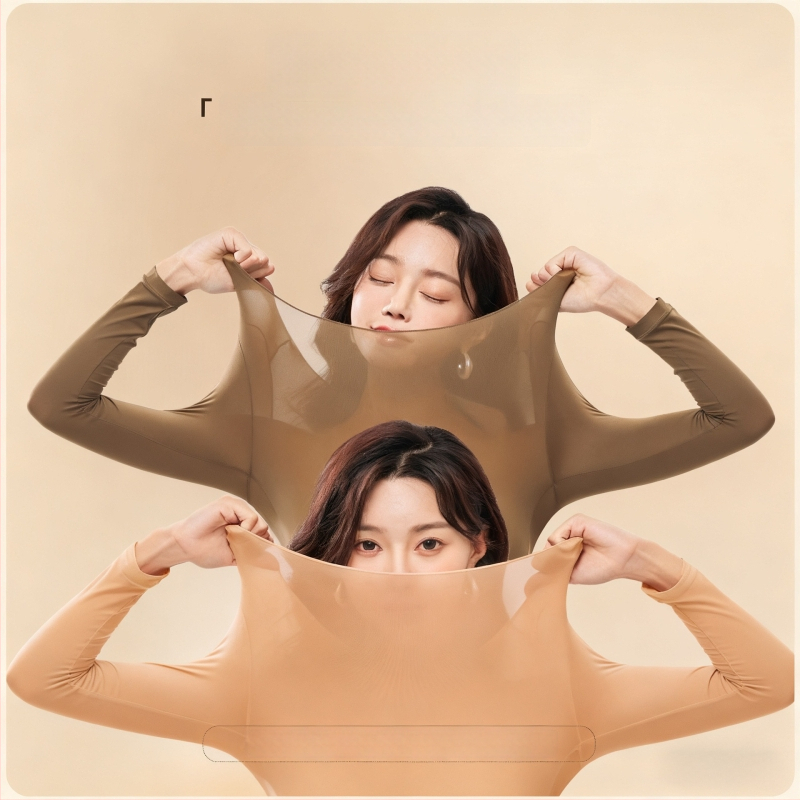 Nailoninis pagrindinio sluoksnio komplektas, be siūlių, dviejų sluoksnių, kvėpuojantis, išlaiko šilumą