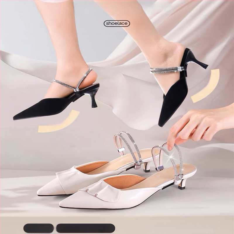 PU medžiagos – kulno anti-slydimo juosta aukštakulniams batams – modelis High heels anti-falling heel straps, tinkama darbinei avalynei, batų tempiamasis, pavasaris, suaugusieji