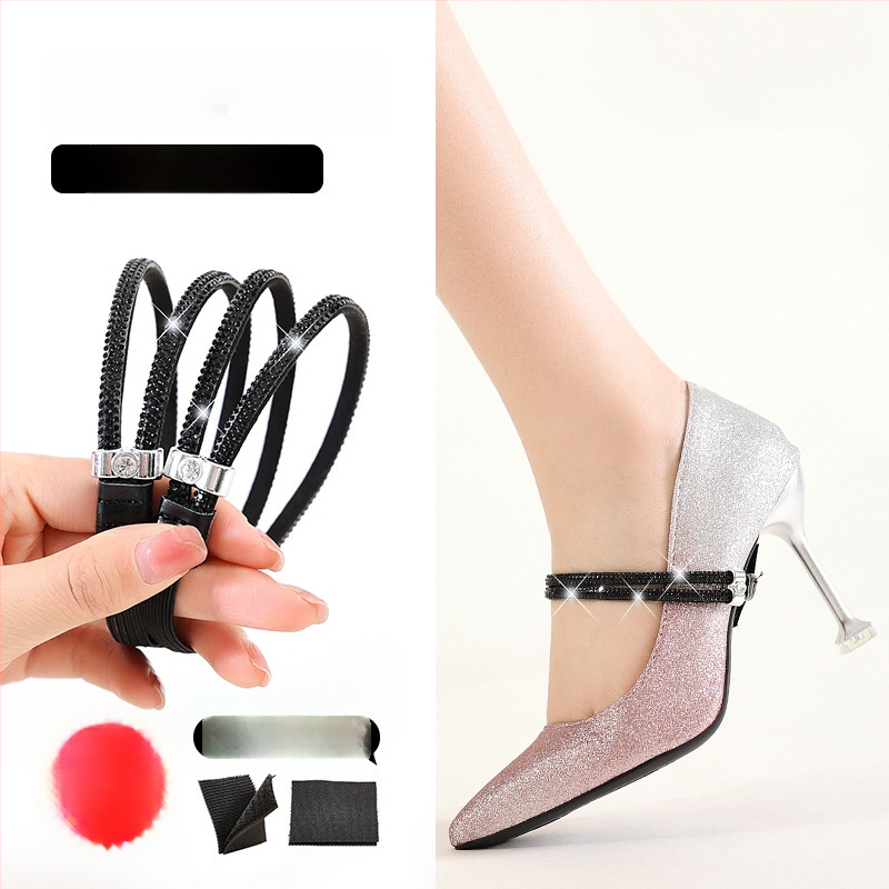 PU medžiagos – kulno anti-slydimo juosta aukštakulniams batams – modelis High heels anti-falling heel straps, tinkama darbinei avalynei, batų tempiamasis, pavasaris, suaugusieji
