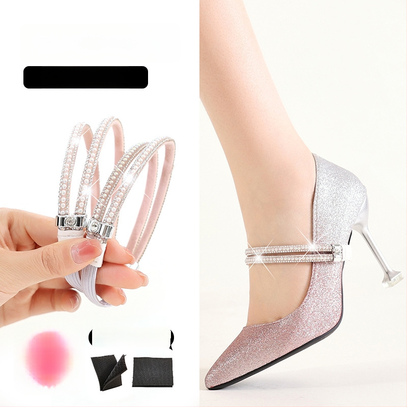 PU medžiagos – kulno anti-slydimo juosta aukštakulniams batams – modelis High heels anti-falling heel straps, tinkama darbinei avalynei, batų tempiamasis, pavasaris, suaugusieji