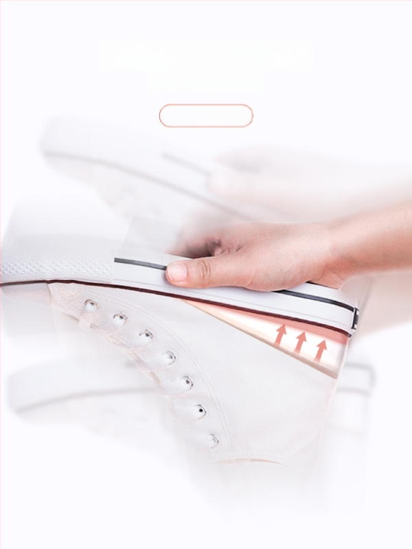 Nematomas silikonos aukštinimo įdėklas – pusės įdėklas, silikono veliūro medžiaga, universalus, tinkamas sportinei, odinei, batams ir kasdieninei avalynei