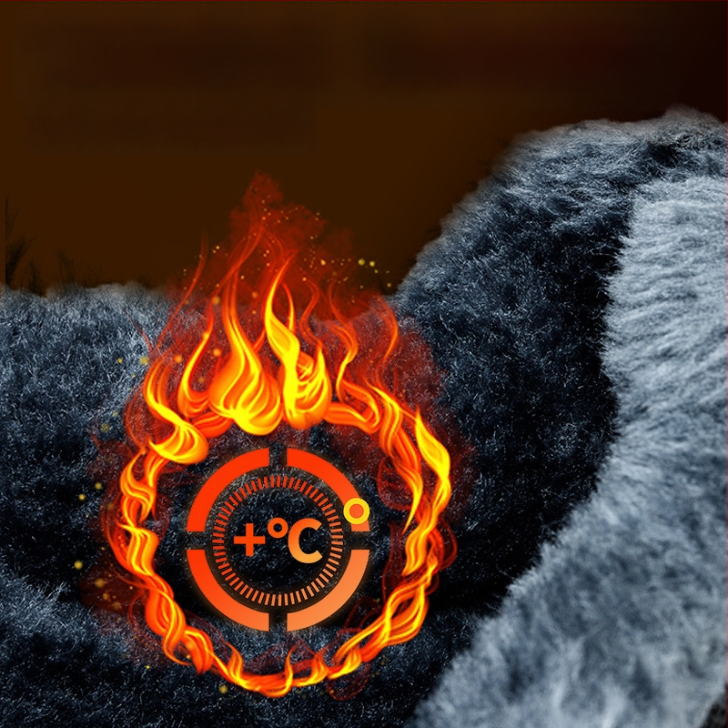 Vyriški aukštos darbo apsaugos batų su fleece įdėklu – smūgiams atsparūs, perforacijai atsparūs, neslidūs, atsparūs dėvėjimui, plastikinė piršto kapsulė