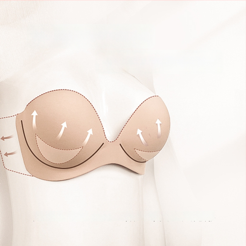 Gilus U krūtinės pleistras su plieno žiedu, V formos, be petelių, be nugaros, didelis dydis, medvilnė