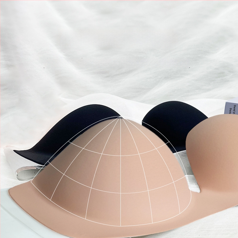 Gilus U krūtinės pleistras su plieno žiedu, V formos, be petelių, be nugaros, didelis dydis, medvilnė