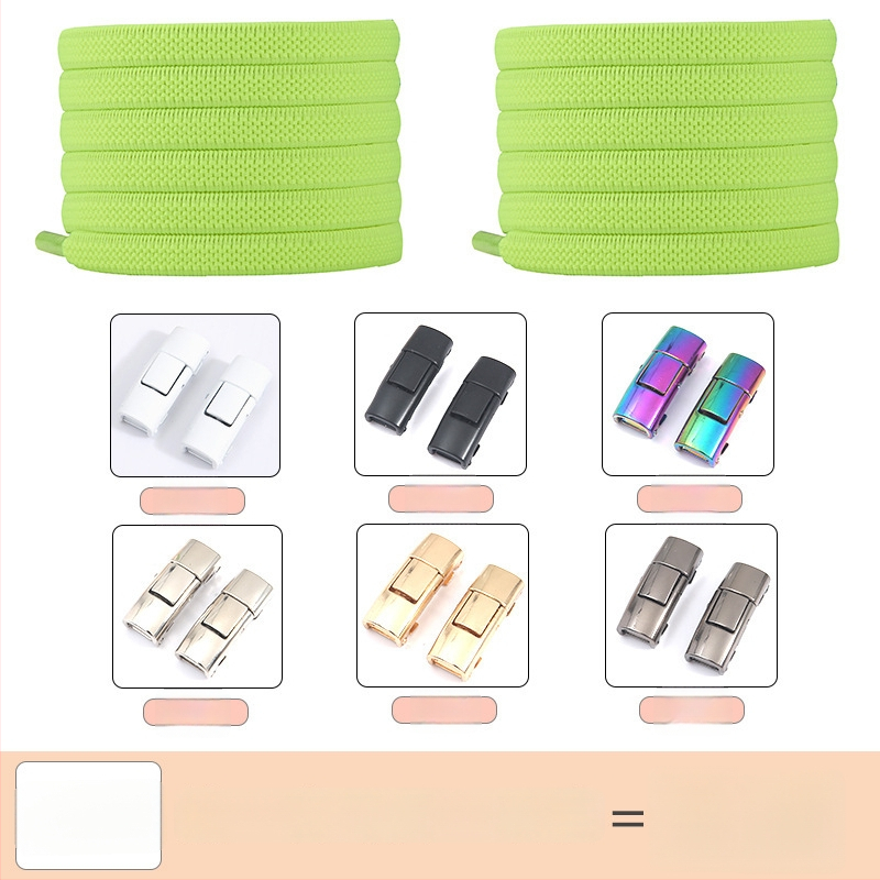 PC046 Batų raištelių fiksavimo sistema – elastinė, be rišimo, tinka sportbačiams, odiniams batams, aulinėms, kasdieniams ir audiniams – ilgis 1 m – Jin Ying