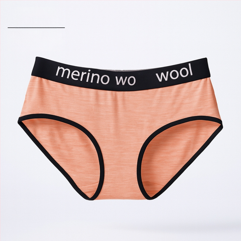 Naiste meriinovillast aluspüksid – õhukesed sportlikud aluspüksid, madal vöökoht, 100% meriinovill