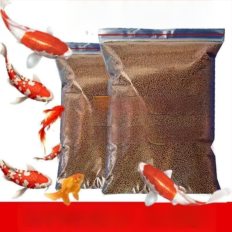 Graanulite kujuline akvaariumi kalatoit – kuldkala ja dekoratiivkalade jaoks