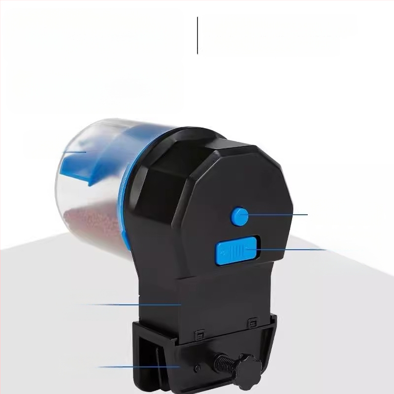 Automatinis žuvų šėrėjas akvariumui (ABS medžiaga; Kinija kilmė; pilnas automatines šėrimo komplektas; prekės kodas CWYP-DD159; vandens gyvūnams)