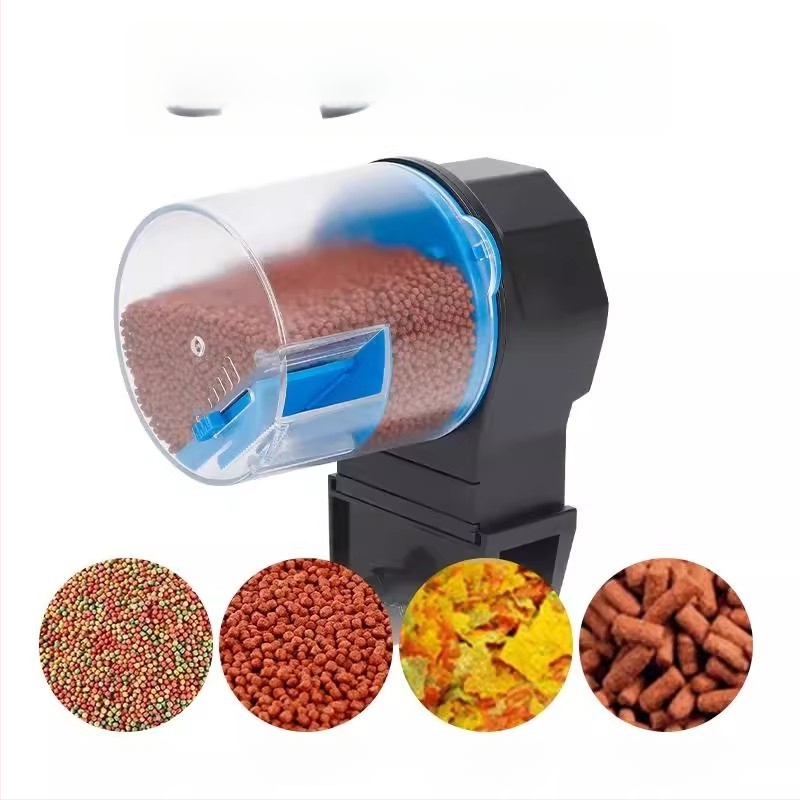 Automatinis žuvų šėrėjas akvariumui (ABS medžiaga; Kinija kilmė; pilnas automatines šėrimo komplektas; prekės kodas CWYP-DD159; vandens gyvūnams)