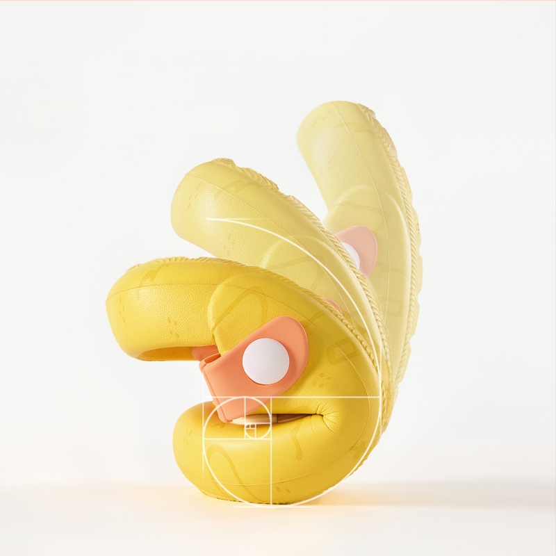 Vaikiški EVA slip-on sandalai su neslidžia minkšta padu, Nidobear Cartoon Paradise, 3-12 metų