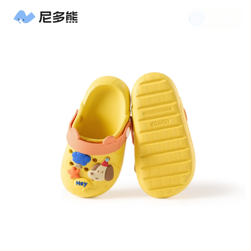 Vaikiški EVA slip-on sandalai su neslidžia minkšta padu, Nidobear Cartoon Paradise, 3-12 metų