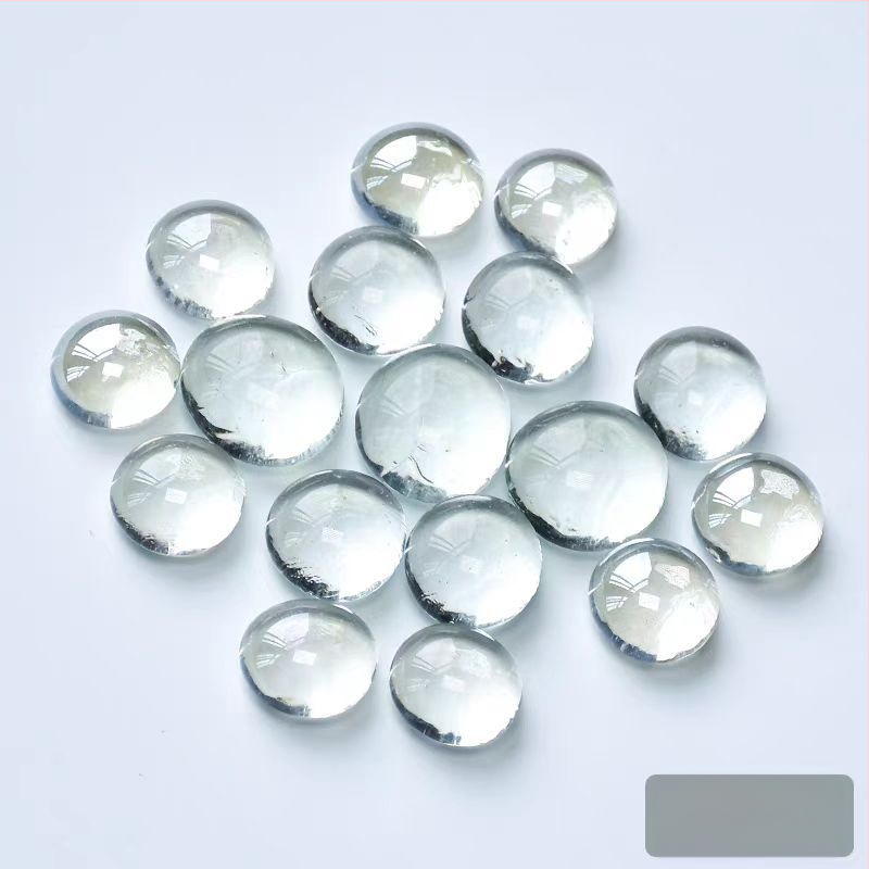 Klaasist lamedad helmed hidroponika ja akvaariumi dekoratsioonideks – maastikukivide tüüp, 500 g