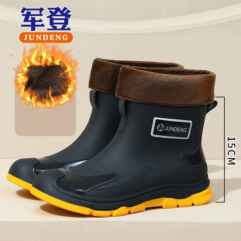 Lietus zābaki universāli, PVC augšdaļa, plastmasas zole, ūdensizturīgi, visām sezonām