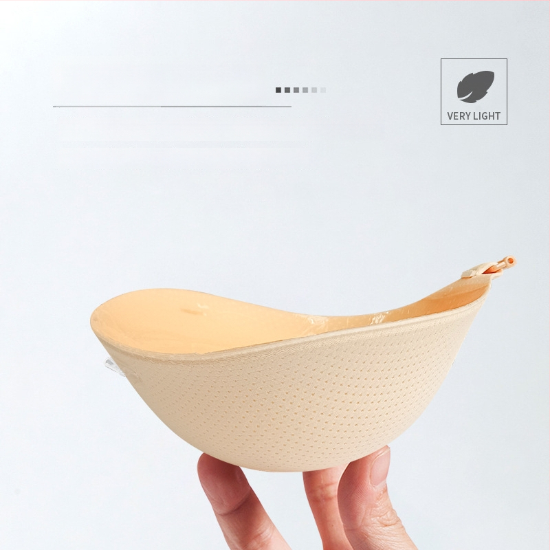 Silikoninis krūties pleistras vestuvinei suknelei — specialiai mažoms krūtims, pakelia, neslidus, 5 cm storis, nematomas po drabužiais