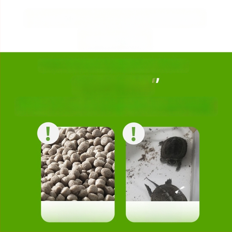 YEE jauniems vandens vėžliams – granulės, vandens naminių gyvūnėlių maistas