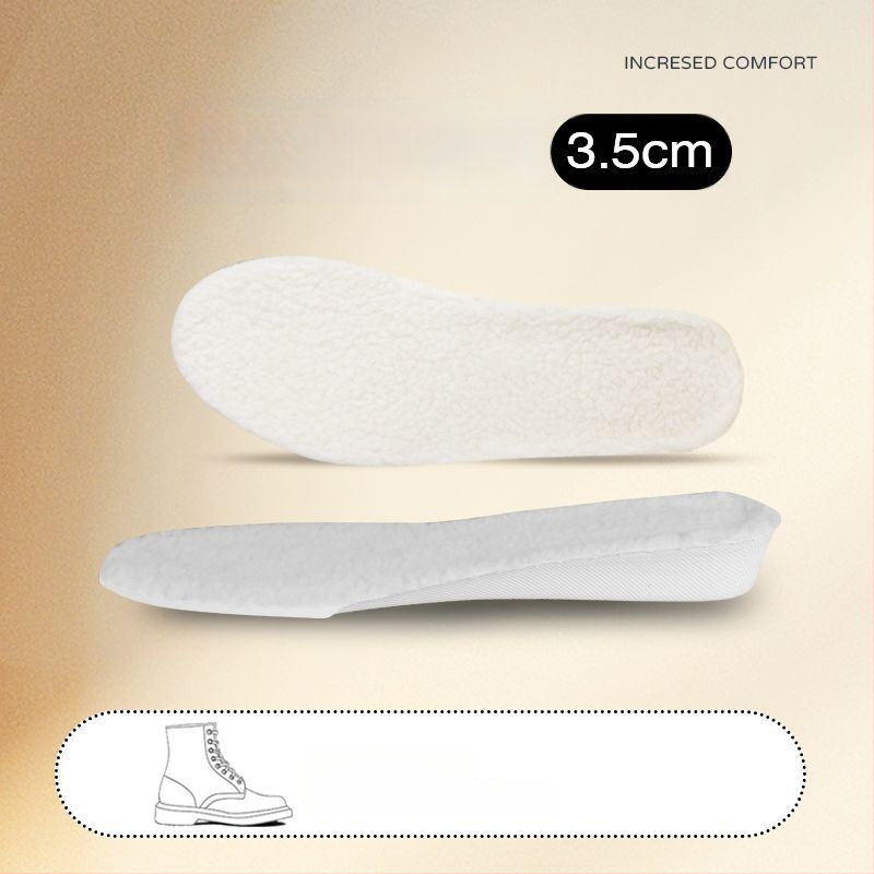 PU vidpadžiai su fliso dizainu žiemai, sugeria prakaitą, šildo, padidina aukštį, tinka abiem lytims