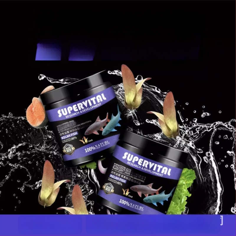 Gilo fish feed - akvariumo žuvų ėdalo, nereikia importo; 24 buteliukai dėžutėje; 1 kg; prekės kodas: Gilo fish feed