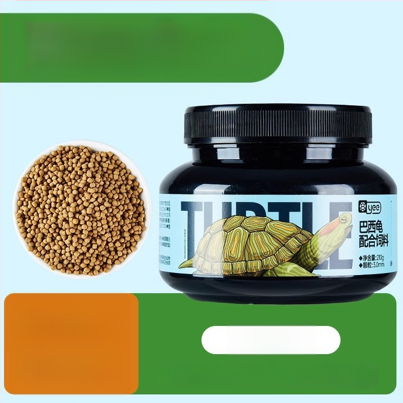 Yee kilpkonna toit – osakestega toit; Bränd: Yee; Päritoluriik: Shandong; Pakendi kogus: 1; Tüüp: akvaariumi lemmikloomatoit