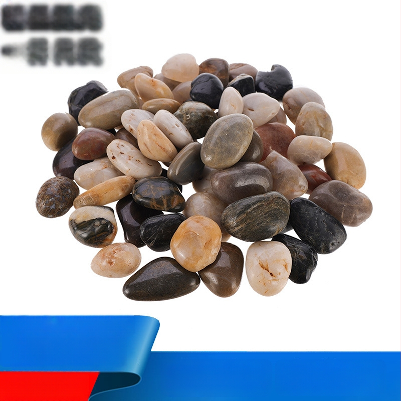Poleeritud dekoratiivkivikesed akvaariumile ja aed-maastikuks | bränd Levana | päritolu Shandong | kaal 500 g | pakk 1 tk