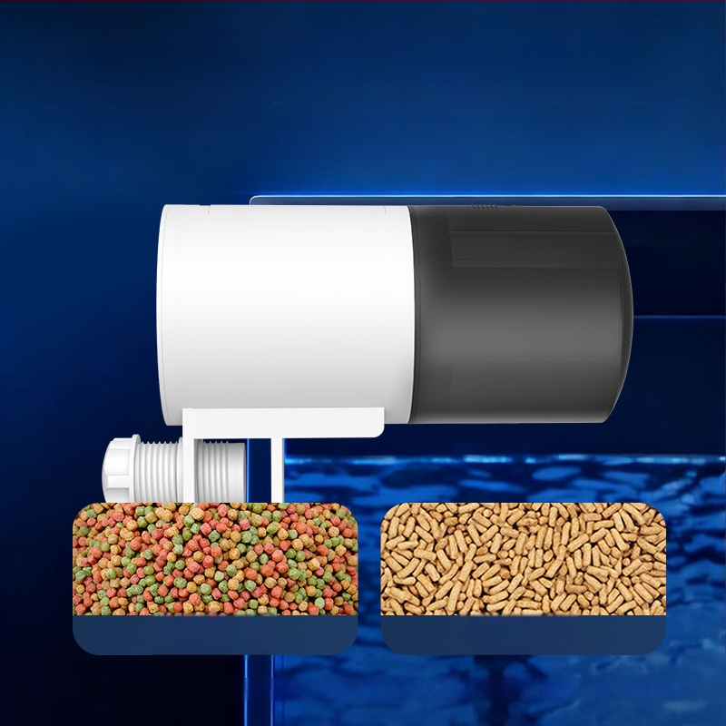 Automatinė akvariumo šėrimo sistema – išmanus reguliuojamas laikmatis, tinkama koi ir aukso žuvims, plastikinis, Naichong