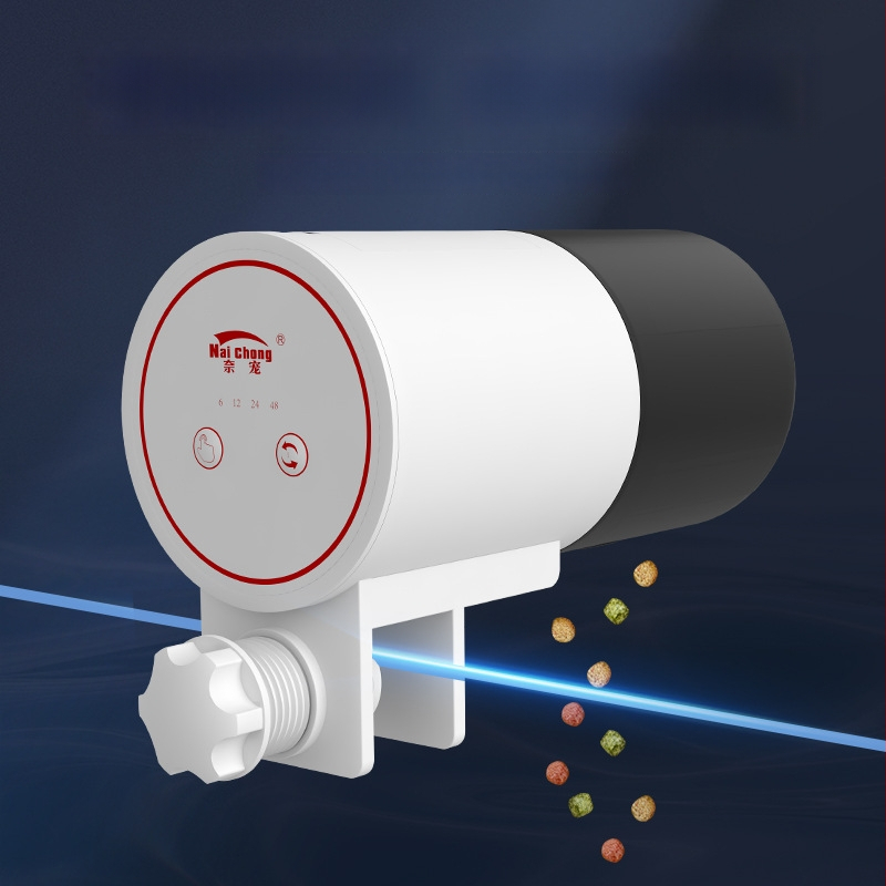 Automatinė akvariumo šėrimo sistema – išmanus reguliuojamas laikmatis, tinkama koi ir aukso žuvims, plastikinis, Naichong