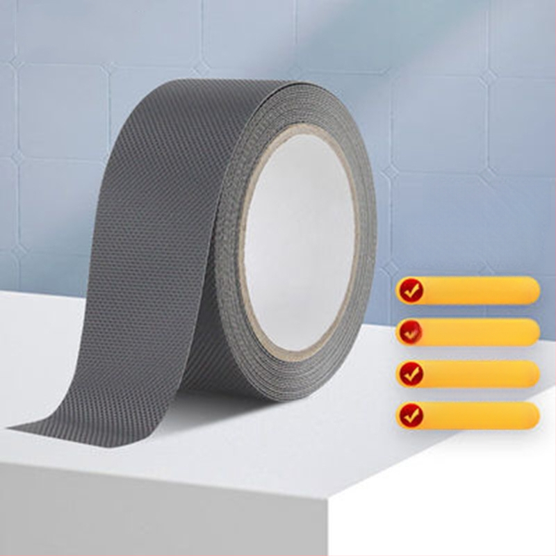 PEVA pagrindu pagaminta lipni neslidinanti juosta vonios kambariams ir laiptams (storį 0,75 mm, akriliniai klijai)