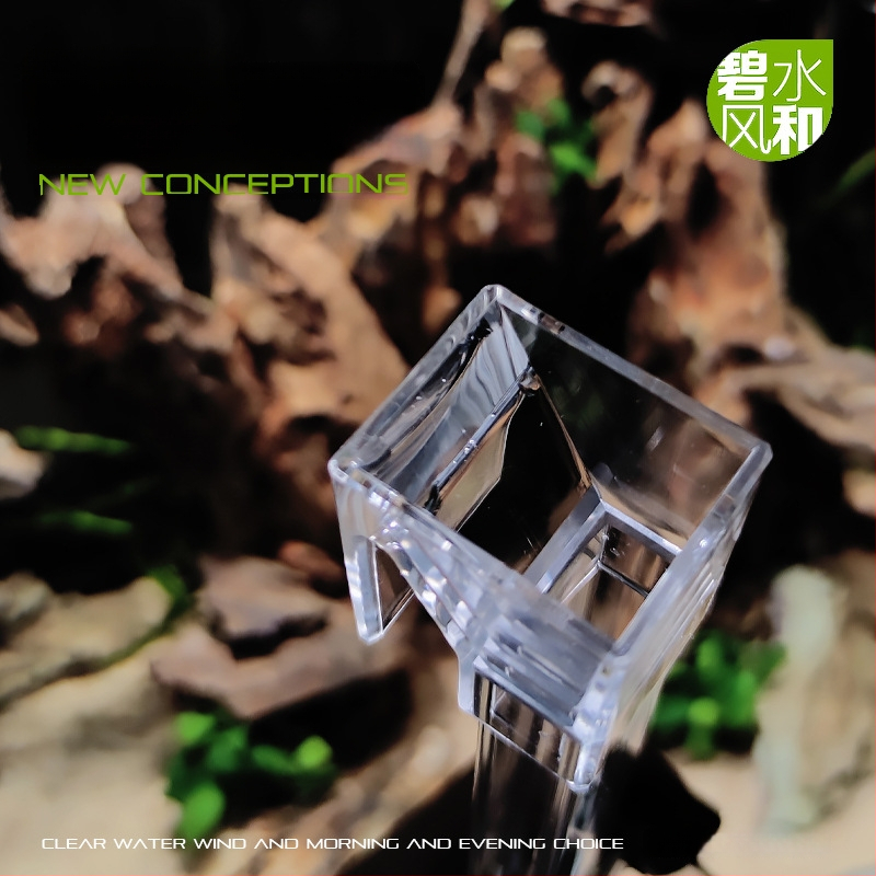 Akrilo akvariumo šėrimo vamzdelis, rankinis maitinimo įrenginys žuvims ir krevetėms, pakuotė 192 vnt.