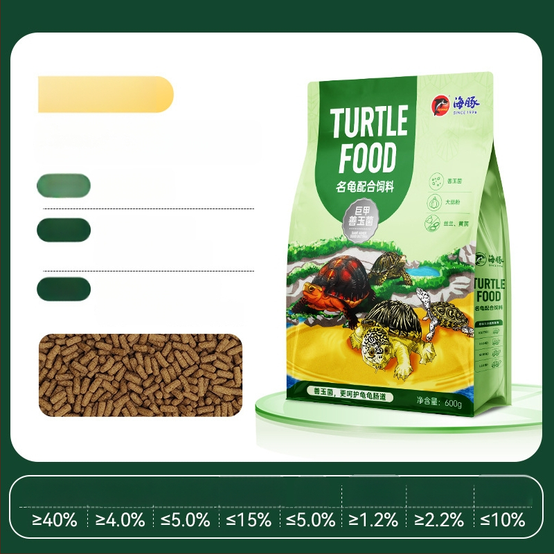 Granuleeritud kilpkonna toit akvaariiumi lemmikloomadele, mitte imporditud, kaubamärk Other