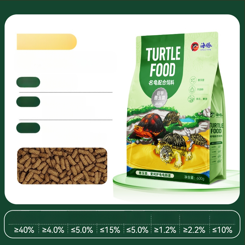 Granuleeritud kilpkonna toit akvaariiumi lemmikloomadele, mitte imporditud, kaubamärk Other