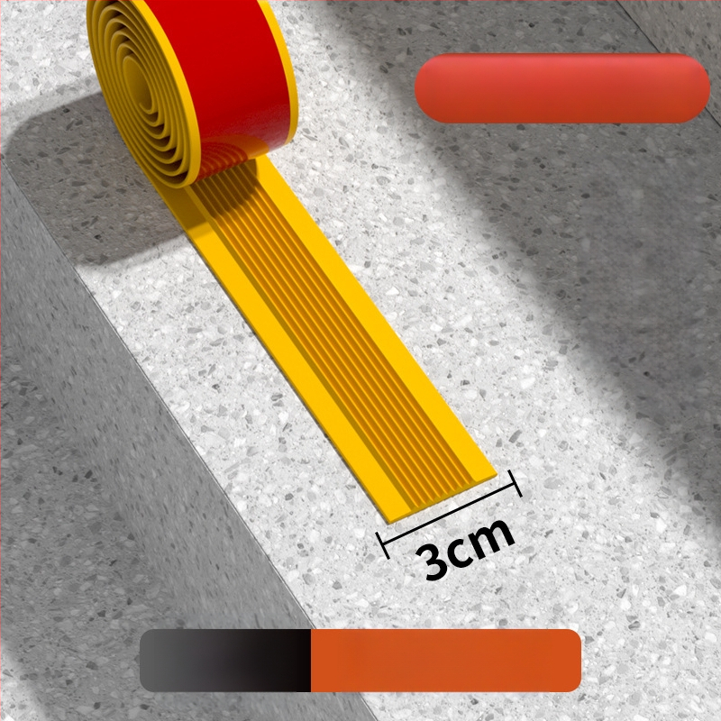 PVC laiptų neslidus kilimėlis lauko ir vidaus laiptais — lipnus, atsparus vandeniui, atsparus dilimui, storis pasirinktinai