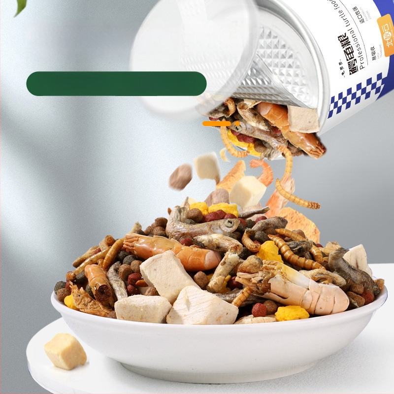 Kilpkonnade toit – puhas liha, külmkuivatatud (freeze-dried), 350 g, karp 20 tk, akvaariumi kilpkonnadele