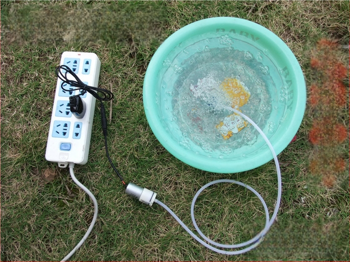 Oro siurblys žuvų auginimui, DIY modelis, 3-6V atsarginė siurbimo įranga maitinimo nutrūkus, modelis 370, svoris 0,1 kg