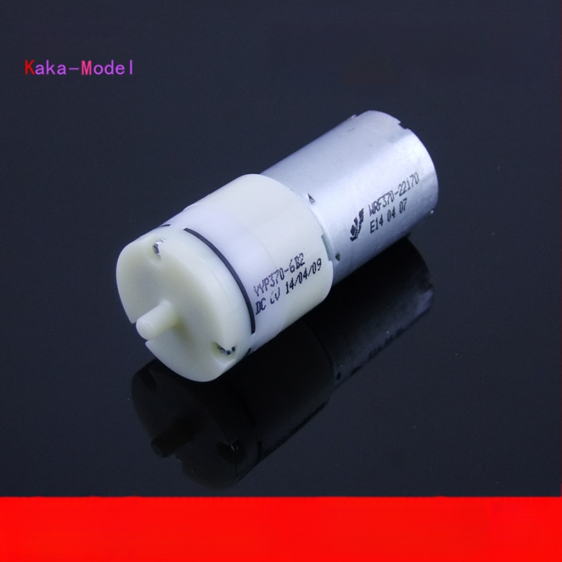 Oro siurblys žuvų auginimui, DIY modelis, 3-6V atsarginė siurbimo įranga maitinimo nutrūkus, modelis 370, svoris 0,1 kg