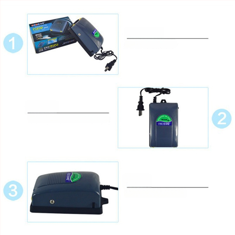 Songbao SB-648 akvariumo deguonies siurblys su dvigubu išėjimu