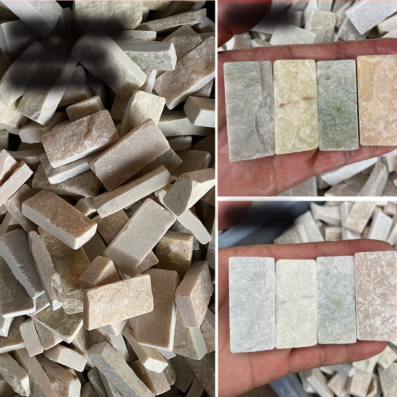 Dabas akmens dārzkopības ķieģeļu dekorācijas akvārijam – ķieģeļu stilā dekorēšana bruņurupucim un zivīm, 10 g, 1 gab., Levana