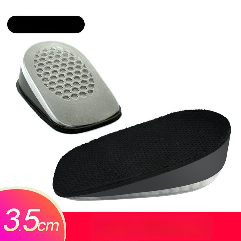 Keliamieji įdėklai vyrams ir moterims, nematomi vidiniai pakėlimo įdėklai, silikono + putų, modelis SZ-09, stilius: pusės įdėklas, kulno įdėklas